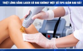 Triệt lông bằng công nghệ Diode laser ruby AI có đau không?