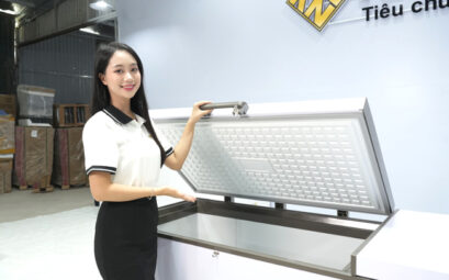 Tủ đông nằm ngang siêu thị Kanawa
