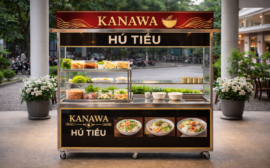 Xe bán hủ tiếu kanawa